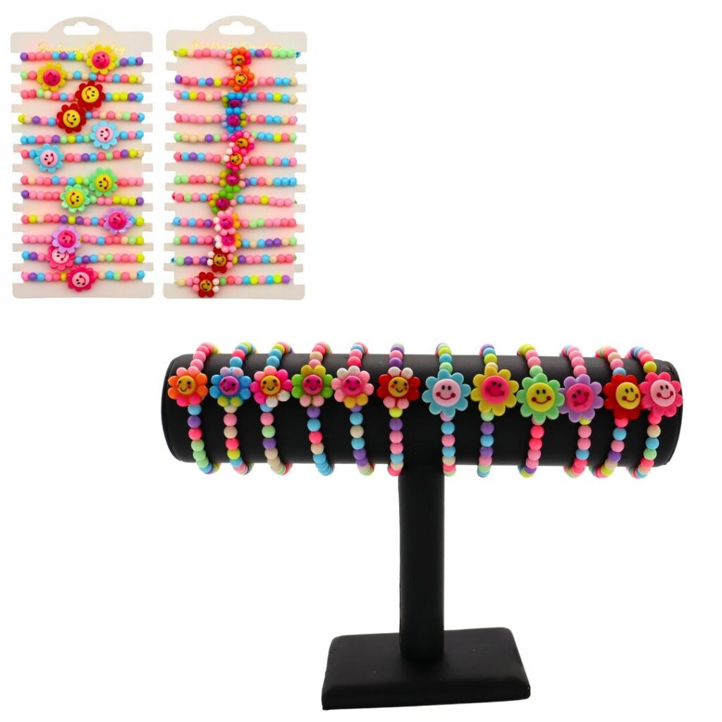 Armband Blume, 24 Stück