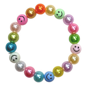 Armband Smile & Kugeln, 24 Stück