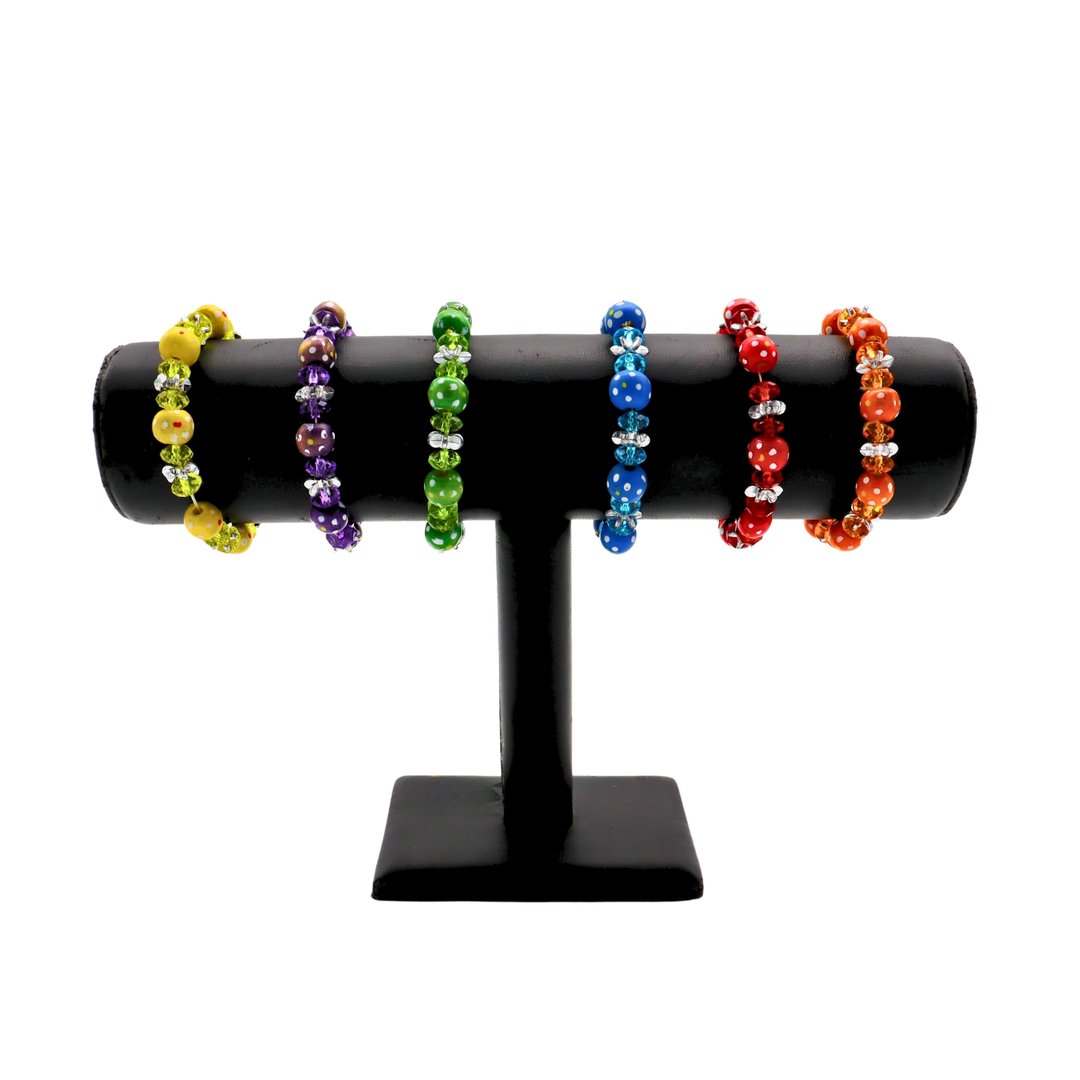 Armband Girls mit Holzperlen, 24 Stück – Bild 3