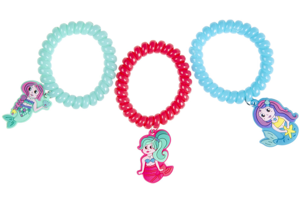 Armband/Haargummi Meerjungfrau, 48 Stück