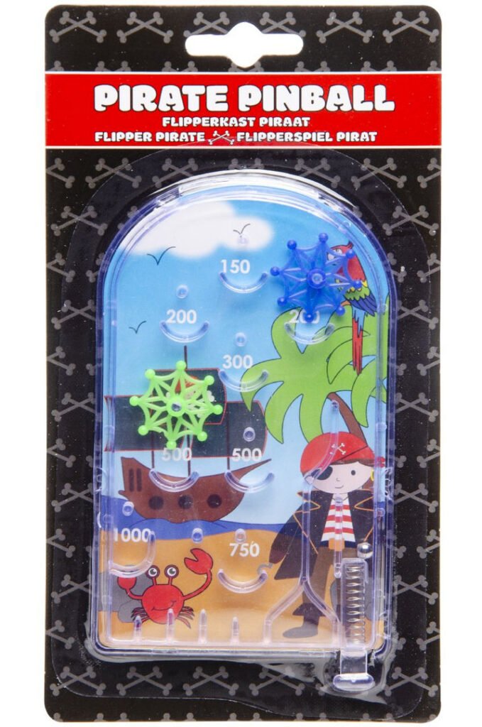 Flipperspiel Pirat, 24 Stück