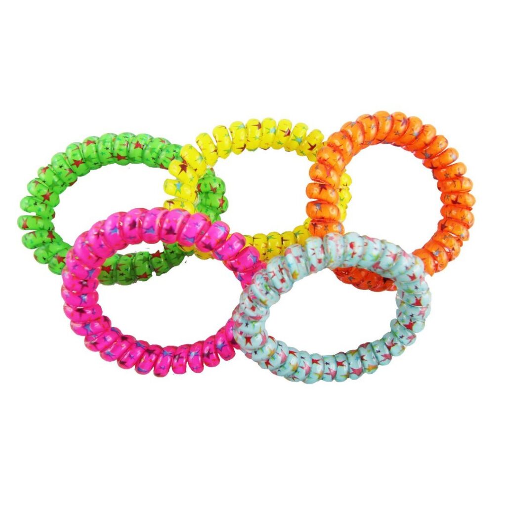 Bracelet / scrunchy spiral