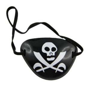 Augenklappe Pirat, 24 Stück -Sonderpreis-