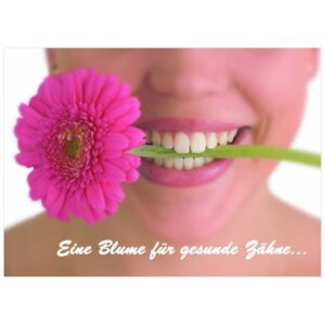 Postkarte Mund & Blume, 150 Stück