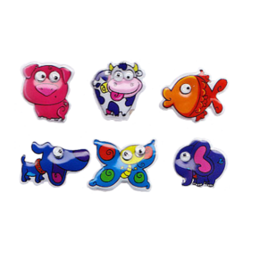 Animal Stickers with Moving Eyes
