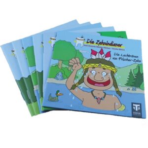 Mini-Bücher Zahnindianer, 30 Stück