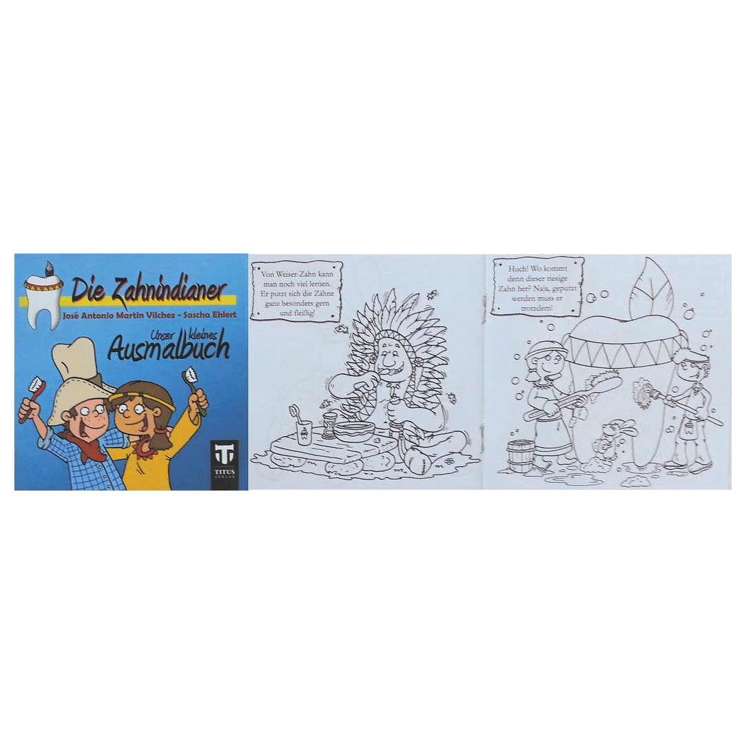 Mini-Ausmalbuch Band 1, 50 Stück